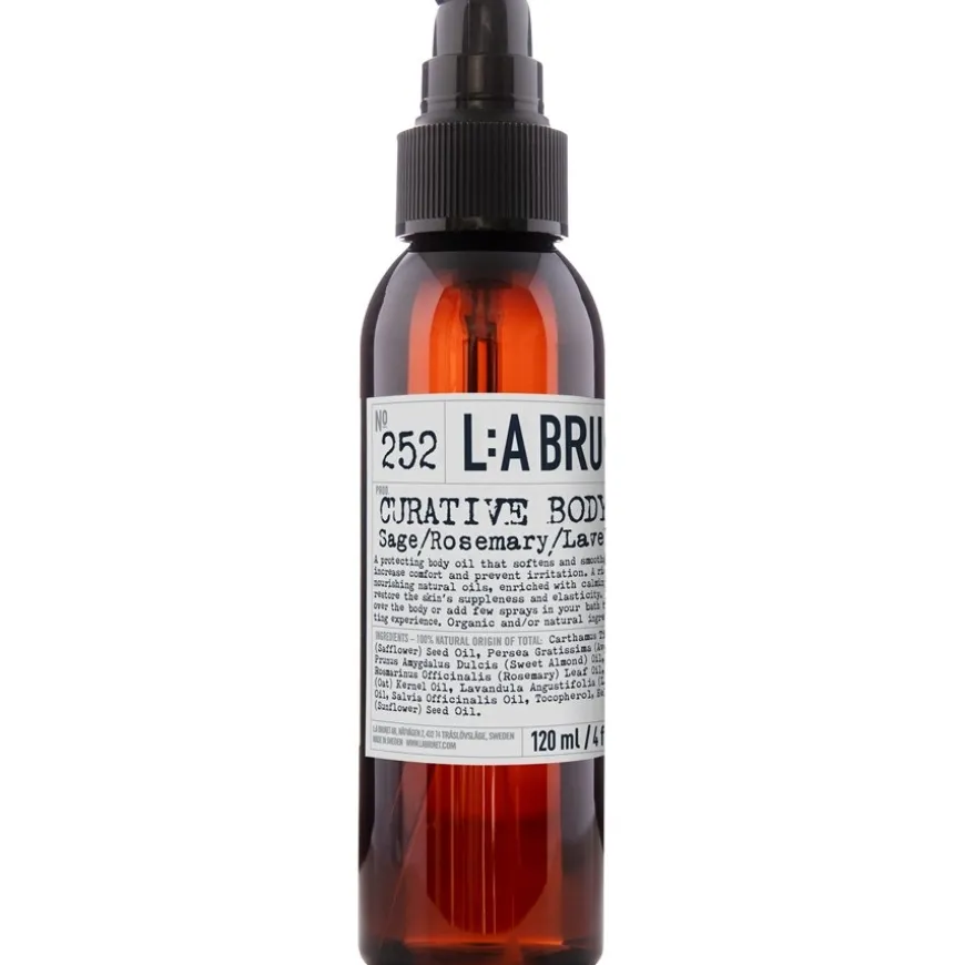 252 Curative Body Oil Sage/Rosemary/Lavender