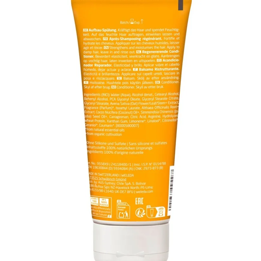 Aanvullen & Verzorgen Conditioner Haver, Geeft elasticiteit, weerstand & natuurlijke soepelheid