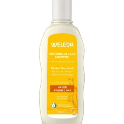 Aanvullen & Verzorgen Shampoo Haver, Vermindert gespleten haarpunten, voor glad, mooi haar met een natuurlijke glans