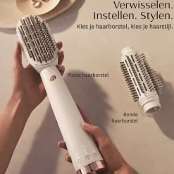 Airebrush Duo, Vervangbare heteluchtborstel