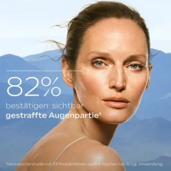 Anti-rimpel oog- en lipverzorging Blauwe gentiaan & Edelweiss, Vermindert diepe rimpels & donkere kringen