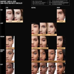 BAREPRO® 16HR All Over Skin-Perfecting Matte Concealer Mineral SPF 25