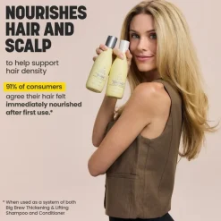 Big Brew verdikkende en liftende shampoo