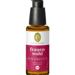 Biologische milde intieme olie voor vrouwen