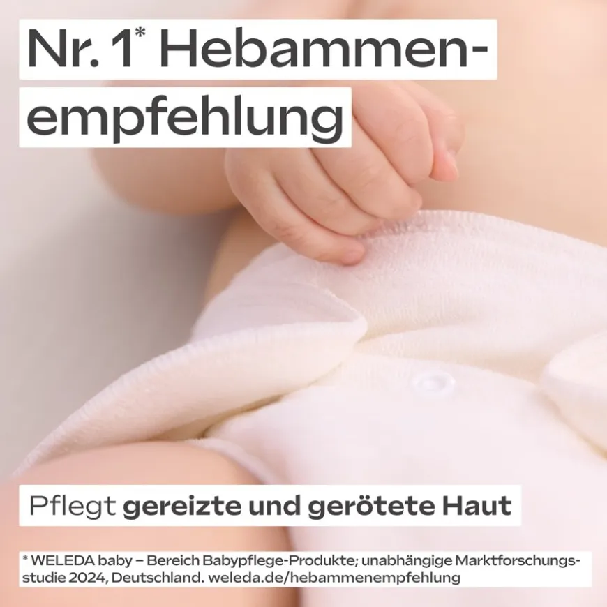 Calendula wondbeschermende crème, Verzorgt en beschermt de babyhuid tegen pijn in de luierstreek