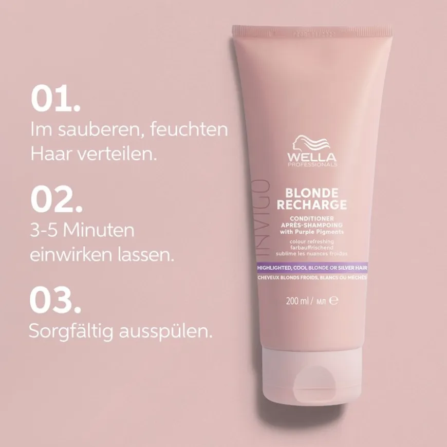Color Refreshing Conditioner Cool Blonde, Blond opladen