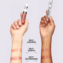 Confidence in a Serum Gloss