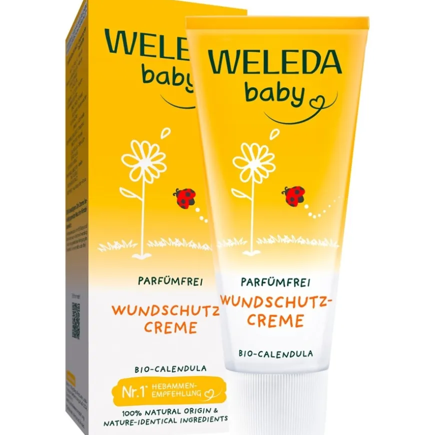 Crème voor wondbescherming zonder calendula, Voor de normale en gevoelige babyhuid