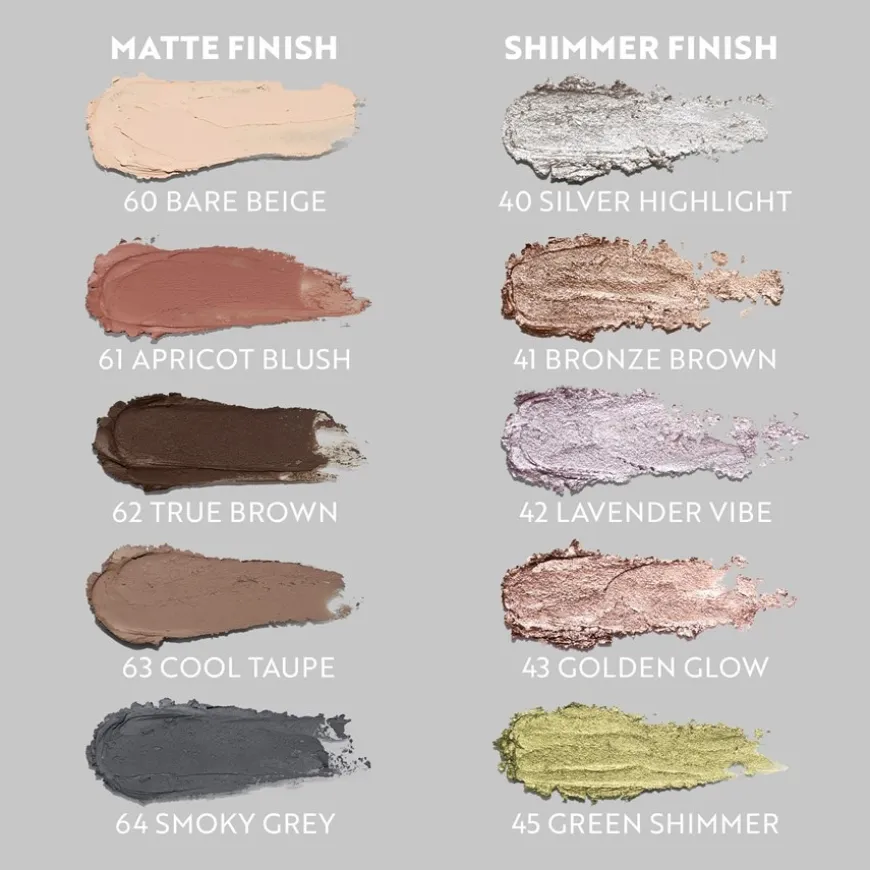 De Matte Eyeshadow Stick Langhoudend & Waterbestendig
