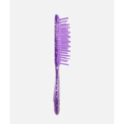 Detangling Hair Brush Glitter - Amethyst