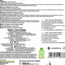 Douchegel biologisch kokos & vanille