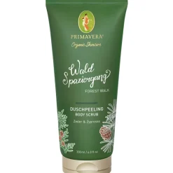 Douchepeeling, Boswandeling