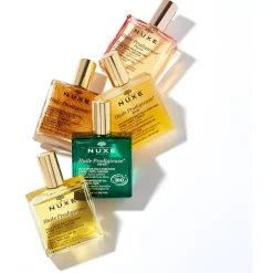 Droge olie gezicht, lichaam & haar