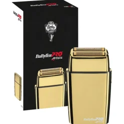 Dubbel scheerblad goud