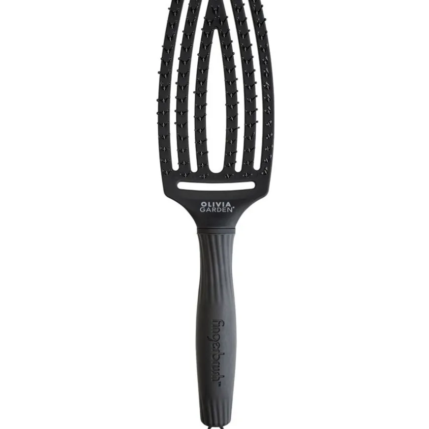 Dubbele borstelharen Zwart