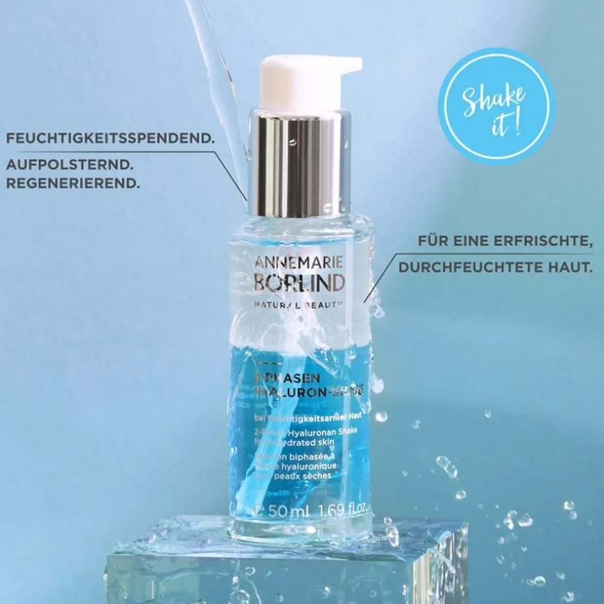 2-fasen hyaluronzuur-shake