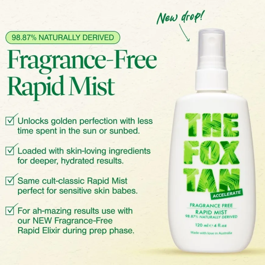 Geurvrije snelle bruiningsnevel