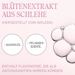 Gezichtsolie voor gevoelige huid Amandel, Natuurlijke, geurvrije olie met 3 ingrediënten voor een gekalmeerde huid en het verwijderen van oogmake-up