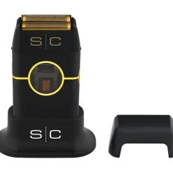 Instinct Metal Shaver Black, Professional Double Foil Shaver with IN2 Vector Motor