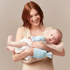 Kids Face & Body Wash Gloves Blue, Kinderen