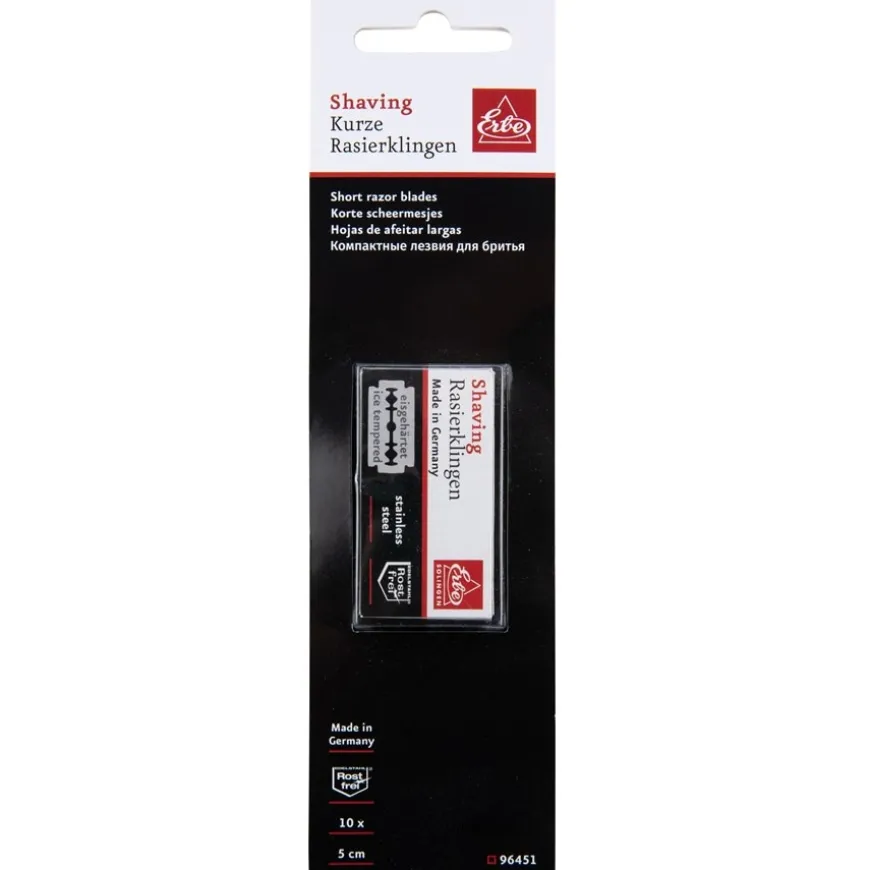 Korte scheermesjes