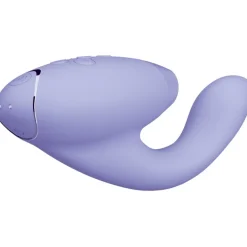 Luxe dubbele stimulator met Pleasure Air-technologie voor de clitoris en vibratie voor de G-Spot, Lila