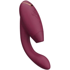 Luxe dubbele stimulator met Pleasure Air-technologie voor de clitoris en vibratie voor de G-Spot, Boradeaux