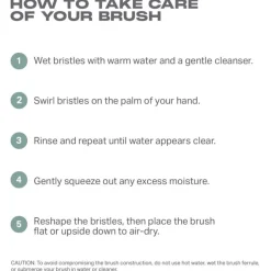 M107 Paddle Cream & Liquid Foundation Brush