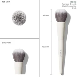 M102 Rounded Cream & Liquid Foundation Brush