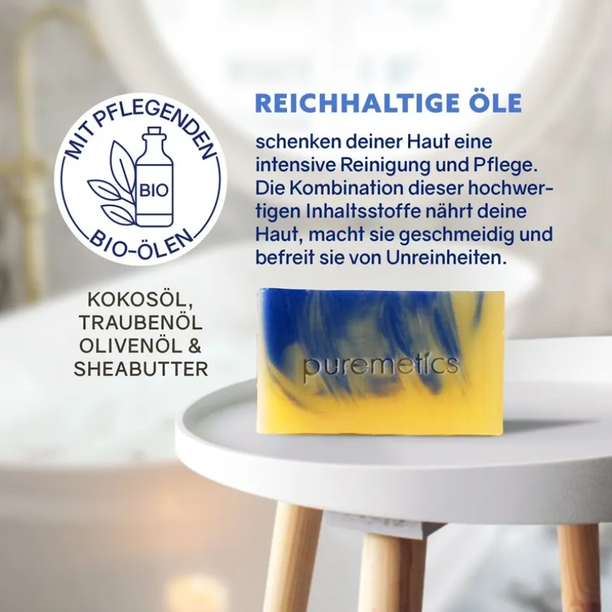 Mediterrane gezichtszeep