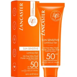 Oil-Free Milky Fluid SPF50, Luminous Tan