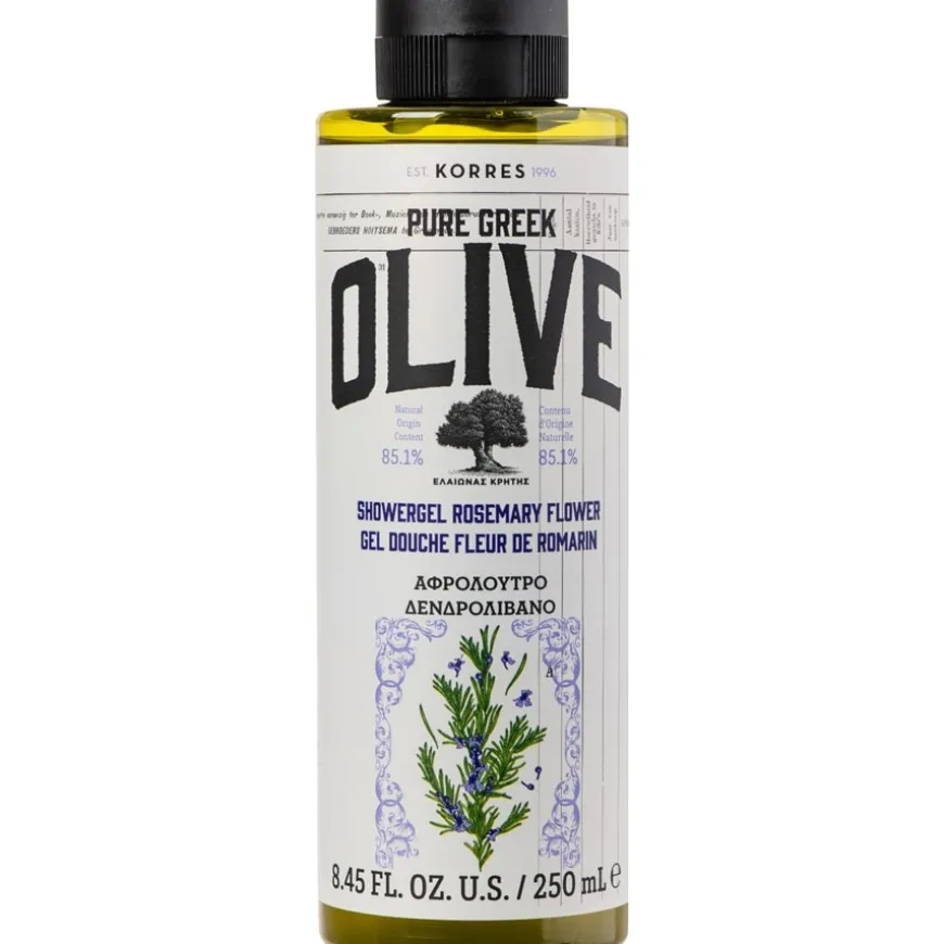 Olijf Rosmary Bloemen Douchegel