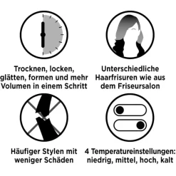 One-Step Blow-Dry Multi-Air Styler 5-in-1 RVDR5371E