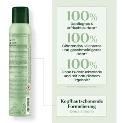 Onzichtbare droogshampoo