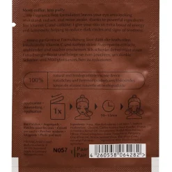 Oogkompressen cafeïne en vitamine C