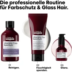 Paarse kleurstoffen shampoo