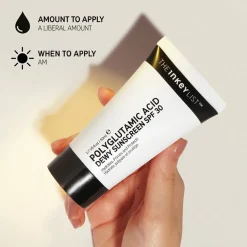 Polyglutamic Acid Dewy Sunscreen SPF30