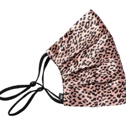 Pure Silk Gezichtsbedekking Rose Leopard