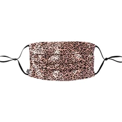 Pure Silk Gezichtsbedekking Rose Leopard