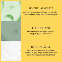 Reinigende shampoo, Natuurlijk haar progressieve uitdunning