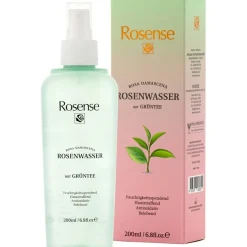 Rozenwater met groene thee