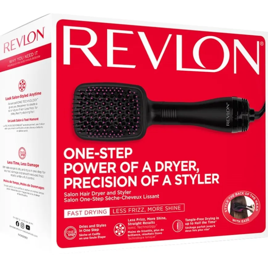Salon One-Step Hair Dryer 2-In-1 RVDR5212E