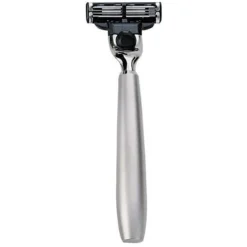 Scheermeshouder Mach 3 metalen houder zilver mat