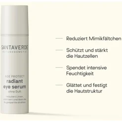stralend oogserum zonder parfum