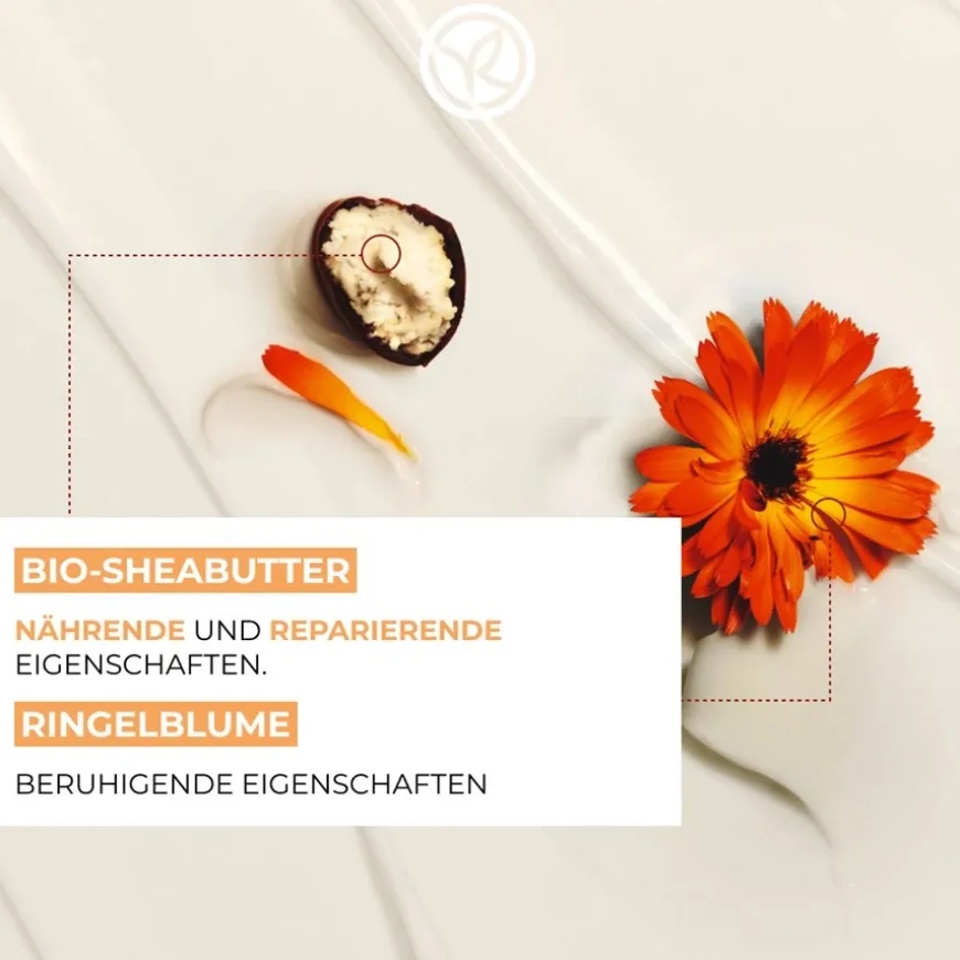 Ultra-Rijke Douchebalsem, Biologische sheaboter & biologische calendula