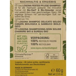 Vaste shampoo hennep & vlierbes