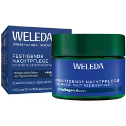 Verstevigende nachtverzorging Blauwe gentiaan & edelweiss, Voedt intensief en vermindert diepe rimpels