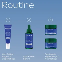 Verstevigende nachtverzorging Blauwe gentiaan & edelweiss, Voedt intensief en vermindert diepe rimpels