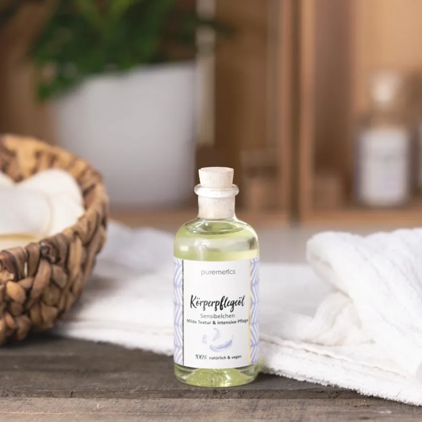 Verzorgende body oil Overgevoelige huid