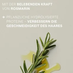 Vitaliserende conditioner met rozemarijn, Voedt en geeft een natuurlijke glans
